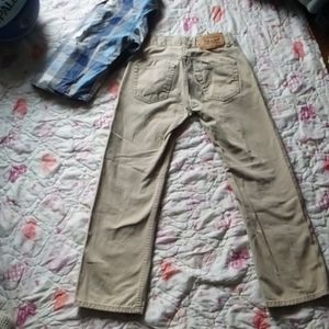 Boys khaki Levi's
